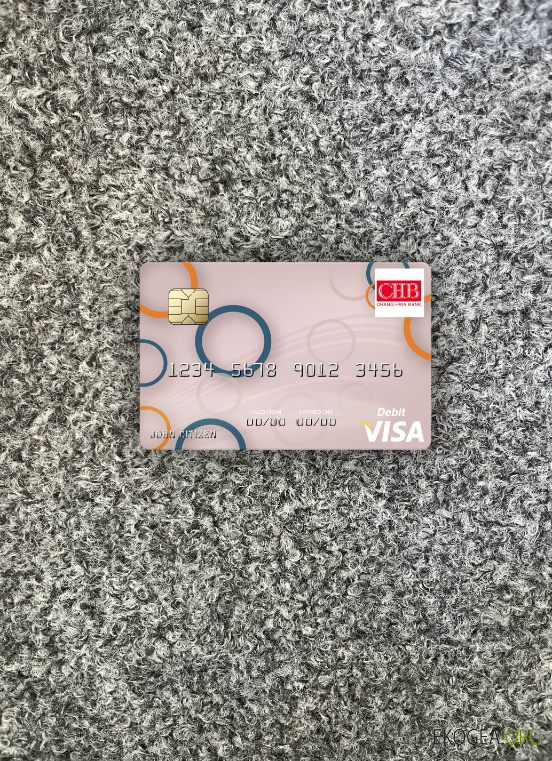 Taiwan Chang Hwa Bank carte de débit visa photolook ,